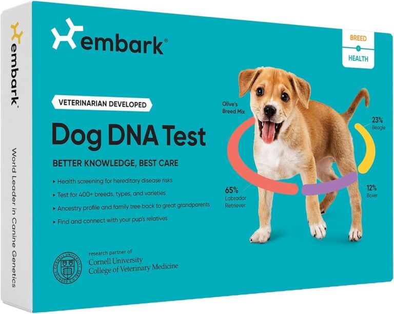 Embark dog DNA test kit